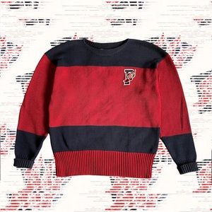 Polo Ralph Lauren 1992 P Wing Stadium Sweater
